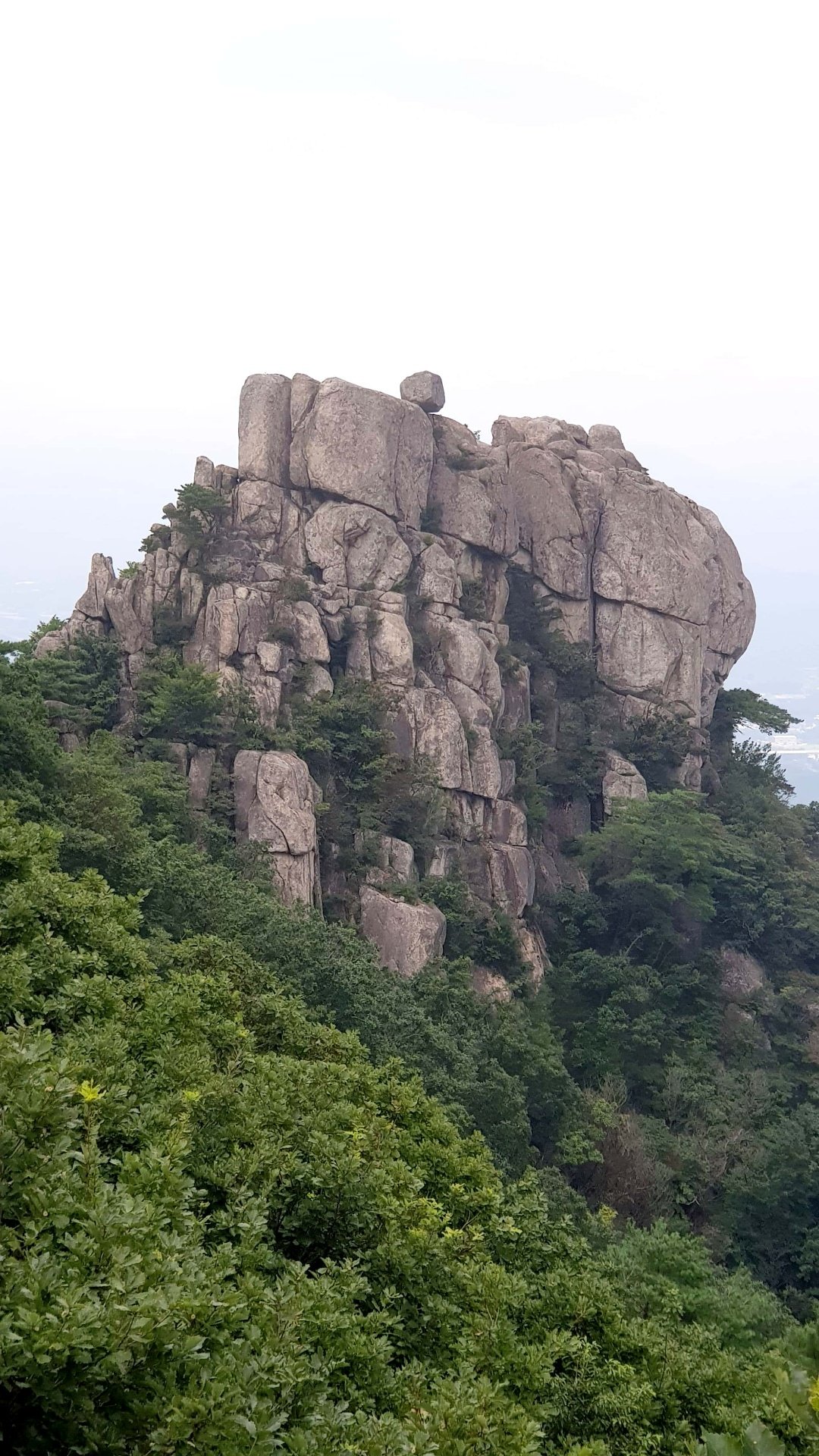 부산 금정산 무명릿지