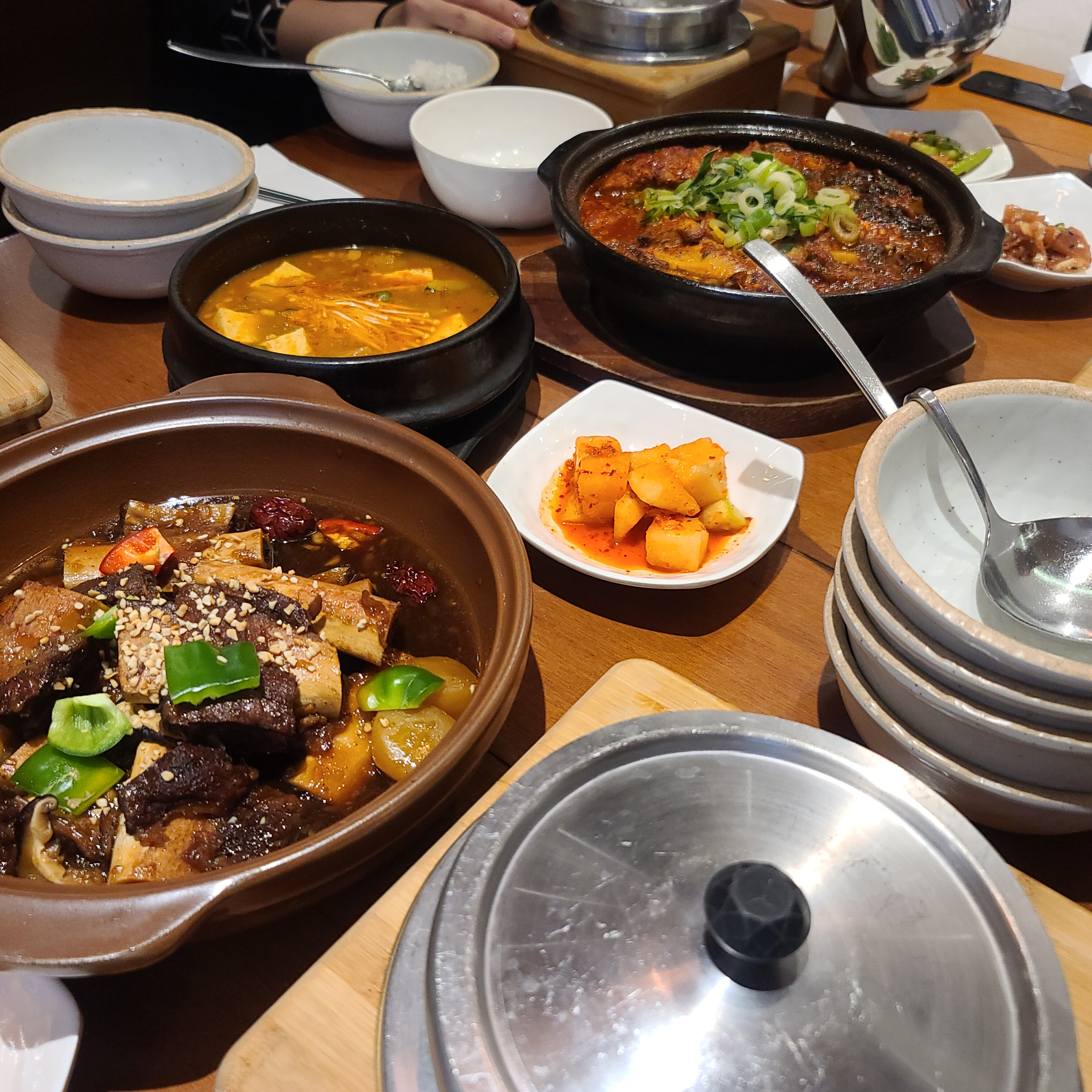  신도림 디큐브시티 현대백화점 일상별식 깔끔한 한식 한상차림 일상별식!
