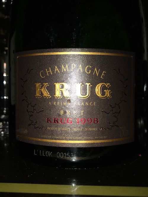 Champagne Krug 1998