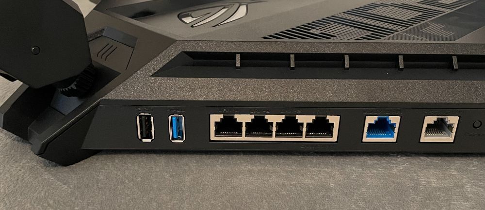 ASUS ROG Rapture GT-AX6000 라우터 검토