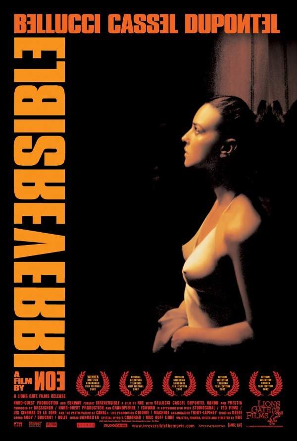 2002 돌이킬 수 없는 (Irréversible) 영화 포스터