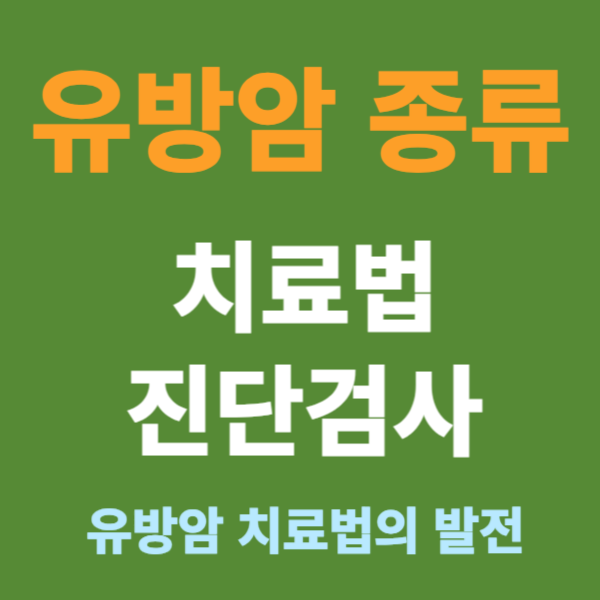 유방암의종류와 치료법의 발전