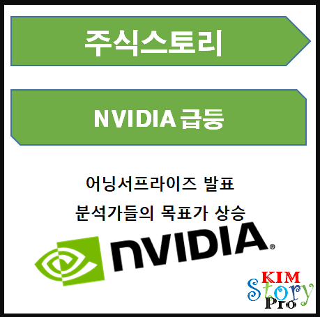  엔비디아 21년도 2분기 매출 급증으로 주가 상승