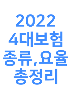 2022-4대보험-종류-요율-총정리-썸네일