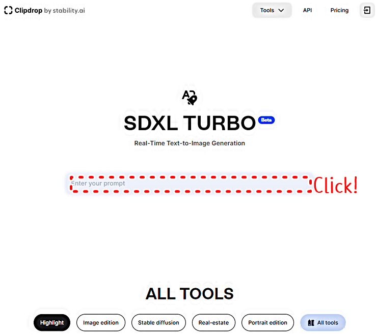 SDXL Turbo 서비스 선택