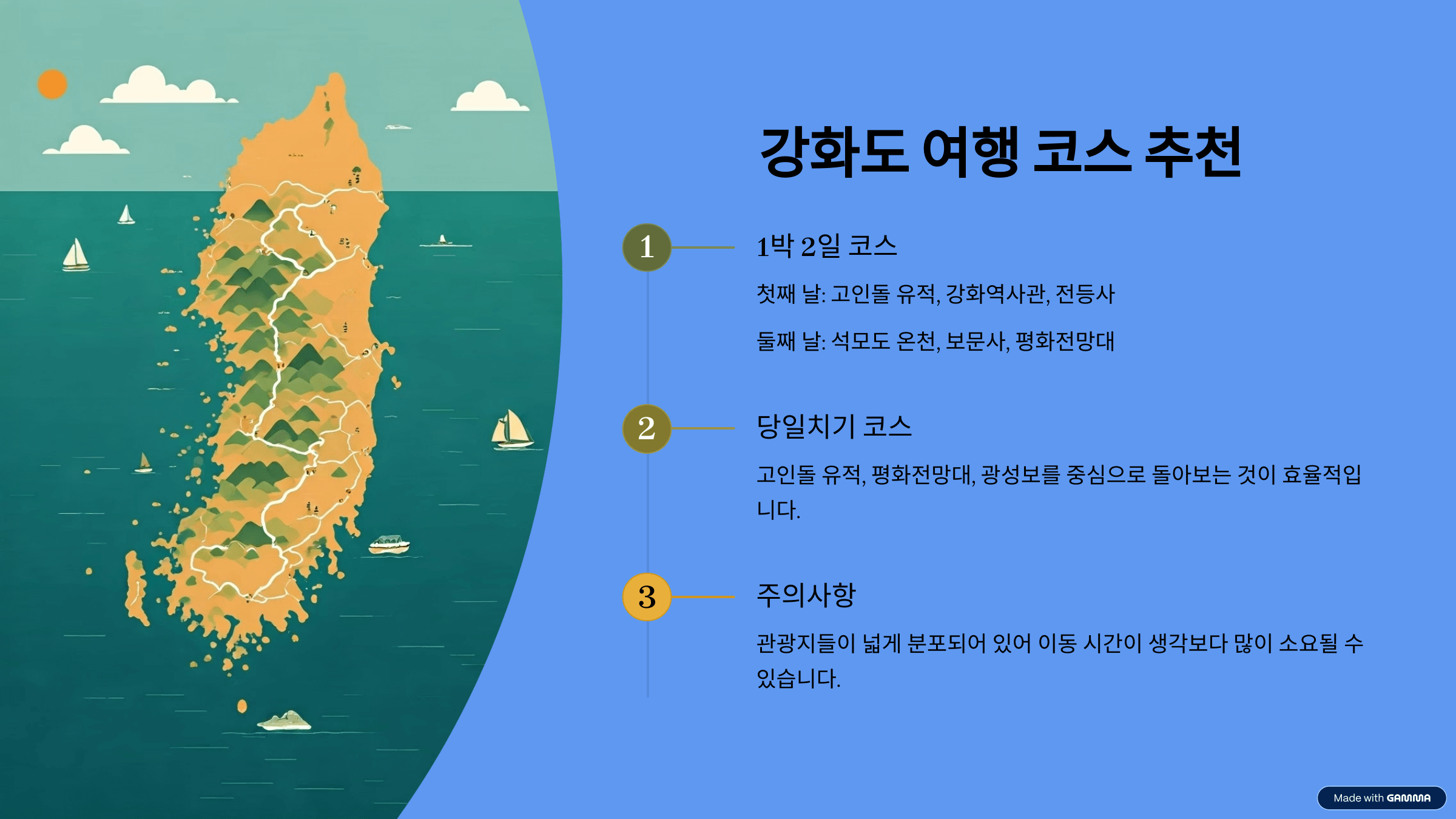 강화도 여행 코스 추천