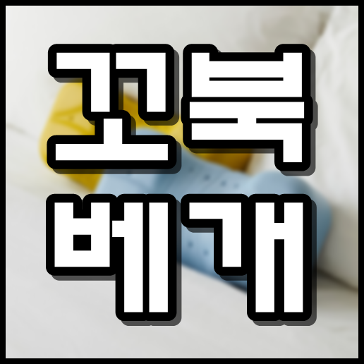  꼬북베개