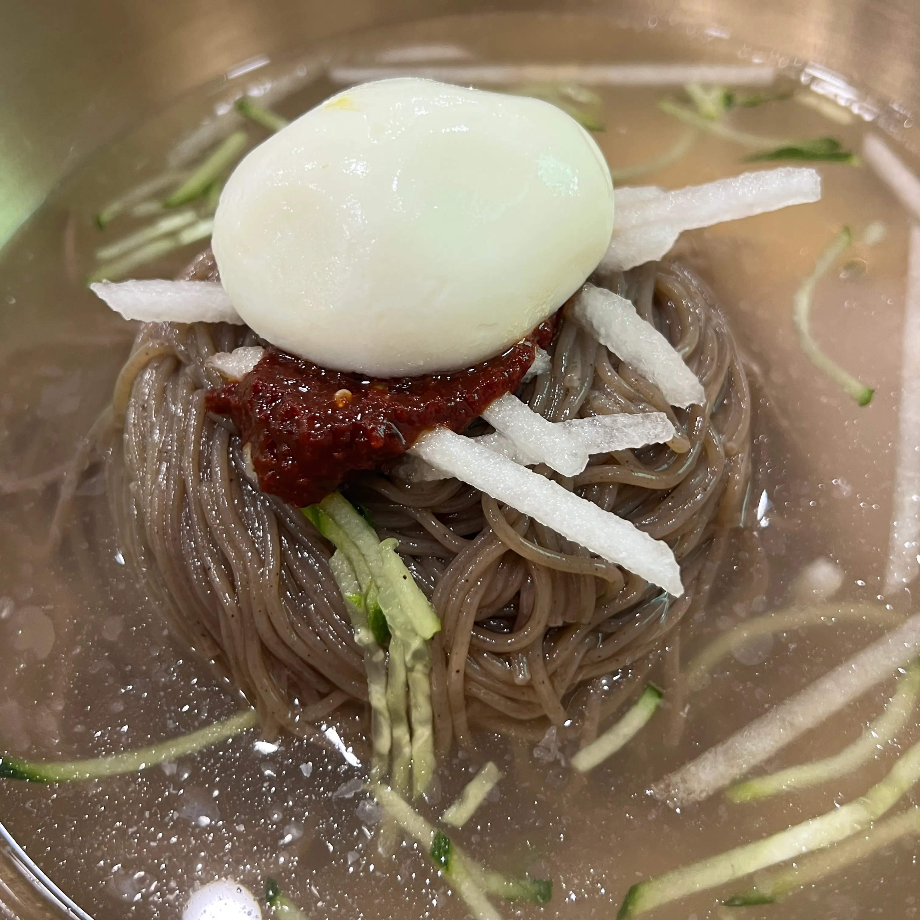 여주 천서리 홍원 막국수 물막국수