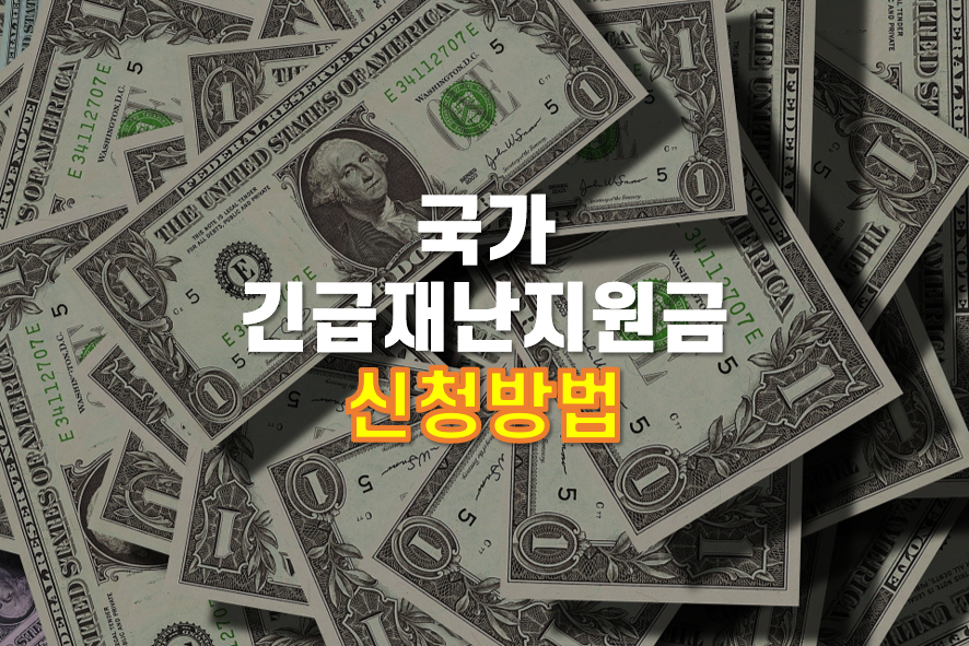  정부 긴급재난지원금 신청 개시 - 신청방법, 기간, 사용처