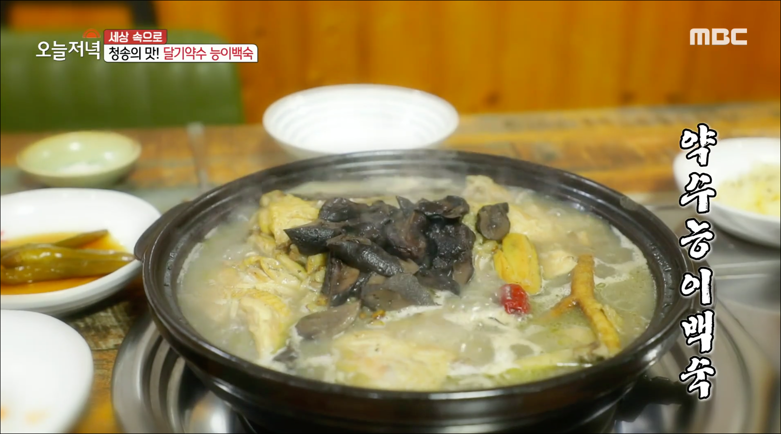  [TV속맛집] 경북 청송 약수능이백숙, 닭불고기 맛집 소나무식당 #청송 달기약수 능이백숙 소나무식당 #청송 소나무식당 #2020.12.10 생방송 오늘 저녁 1455회 방영
