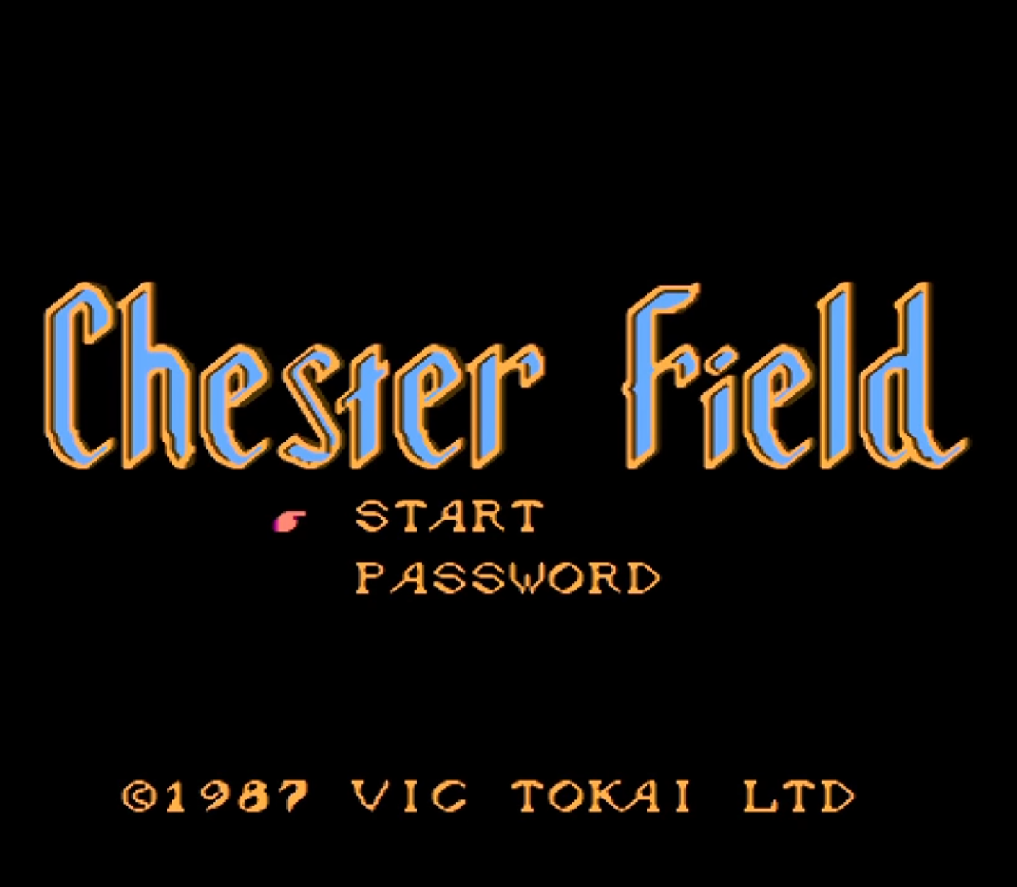  [게임이야기]똥게임인지 몰랐던 패미콤 체스터 필드(Chester Field)