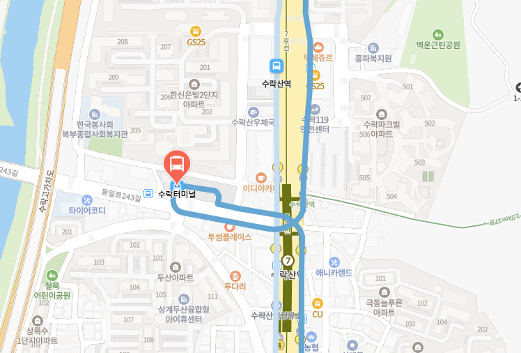 버스 노선도