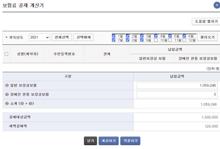5월 근로소득 신고 중도퇴사자의 연말정산- 5월 종합소득세 4