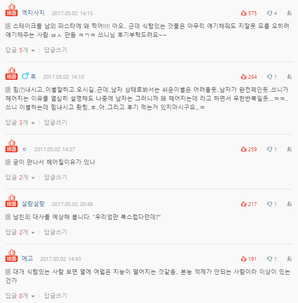  식탐 쩌는 남친에게 청혼 받은 썰...