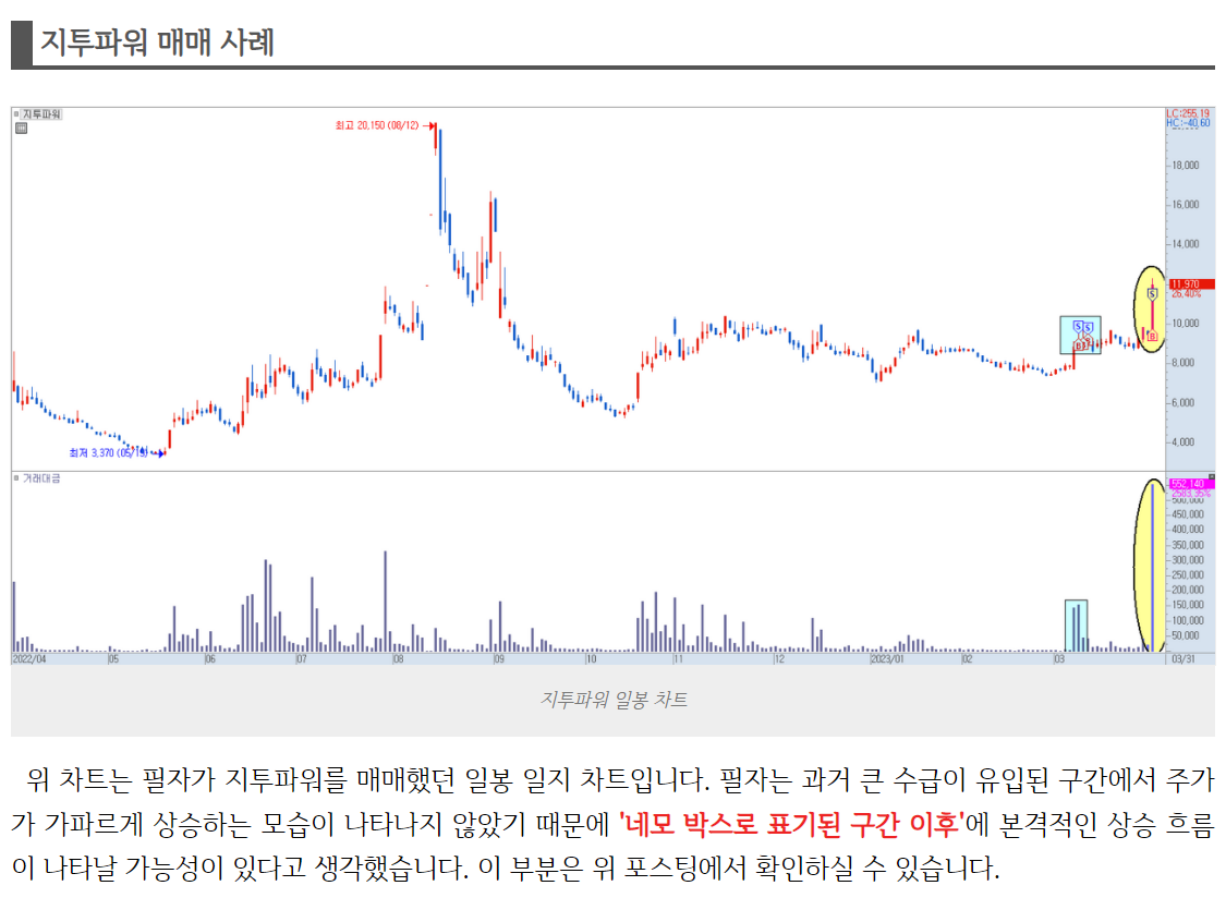 지투파워 3월 31일 포스팅