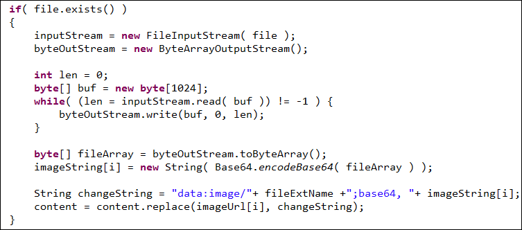  [Java/jsp] 자바로 이미지를 base64 인코딩 소스로 변환하는 함수