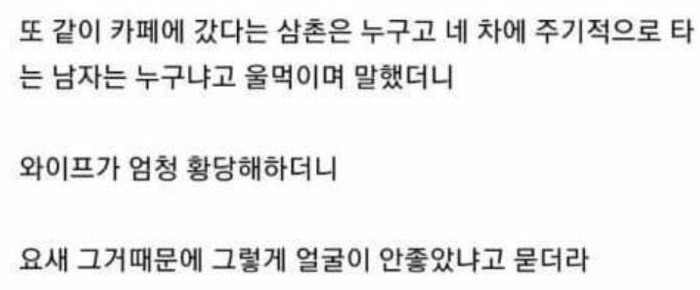 와이프가 바람피는 것 같다…. 29