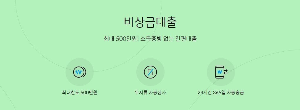 소액대출 300만원