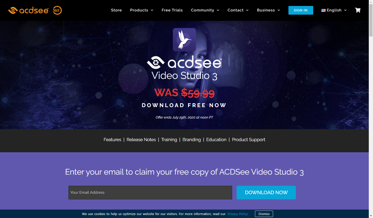  동영상 편집 프로그램 ACDSee Video Studio 3 무료 다운로드 (기간 한정)