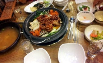 산낙불곱새 전골