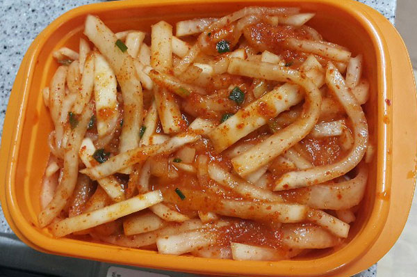  무생채 맛있게 하는법 (feat. 무 반개)