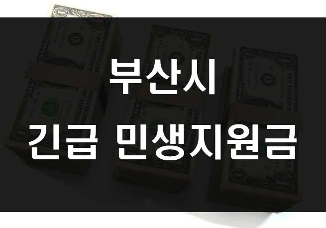  부산 코로나 지원 긴급 민생지원금 소상공인 100만원 지급