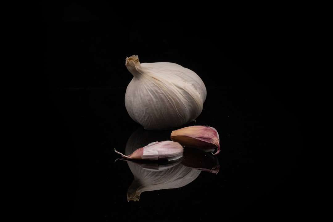Black garlic.