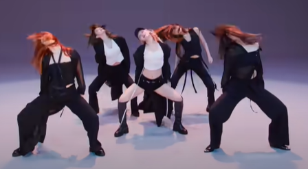 애매한 쩍벌 안무