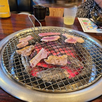 숯불 오리구이