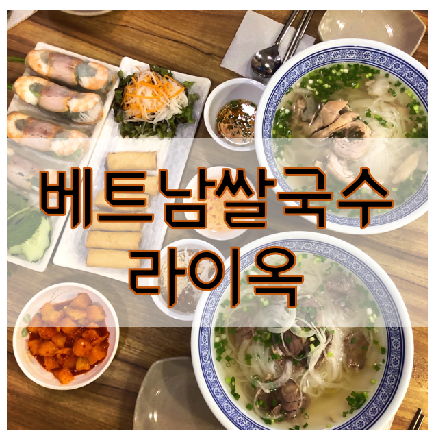  부산 경성대 부경대 베트남 쌀국수 <라이옥> 배불러유~