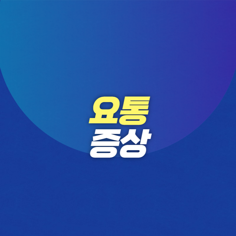 요통 증상