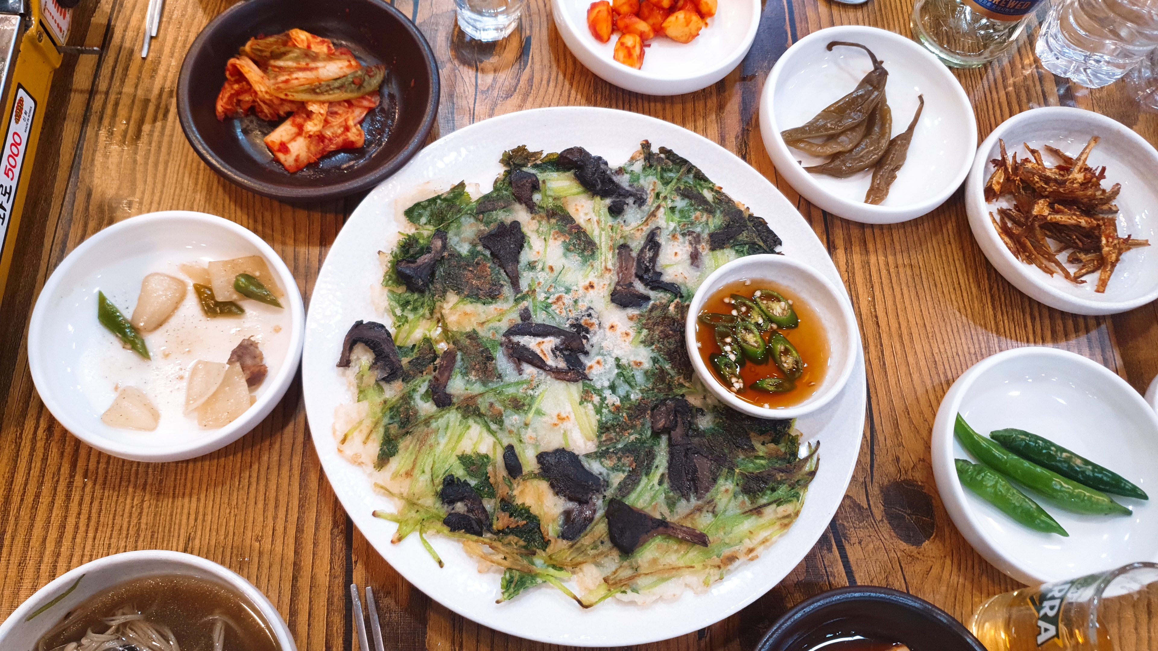  건강한 한끼 버섯전골 맛집 창원 룸식당 제1능이버섯