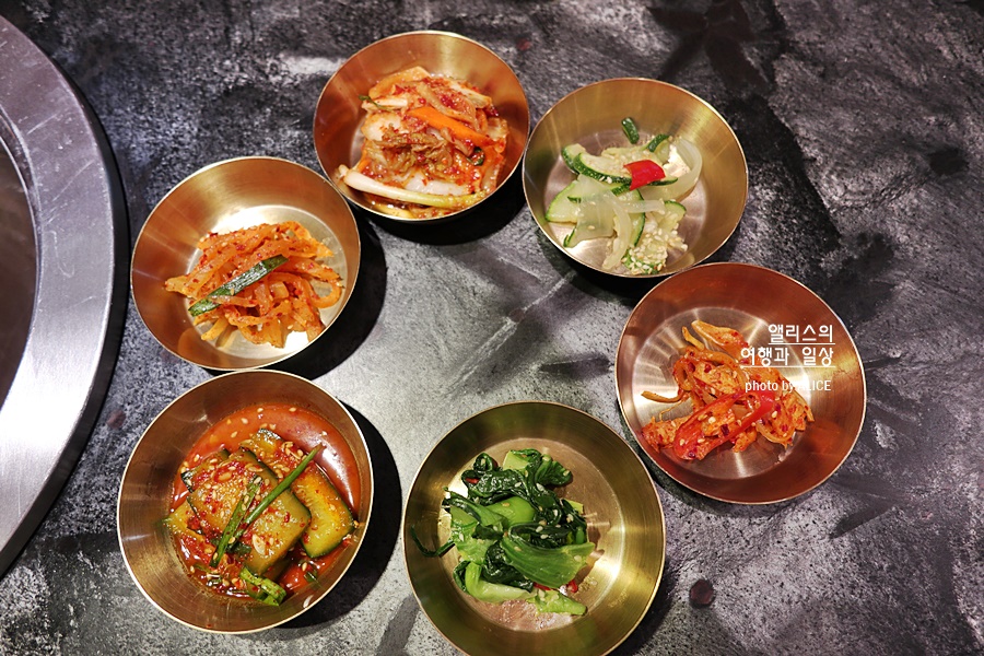 호이안 한식당 맛집 오발탄 호이아나 정통 한식 메뉴 고기 4종 구이세트 갈비찜