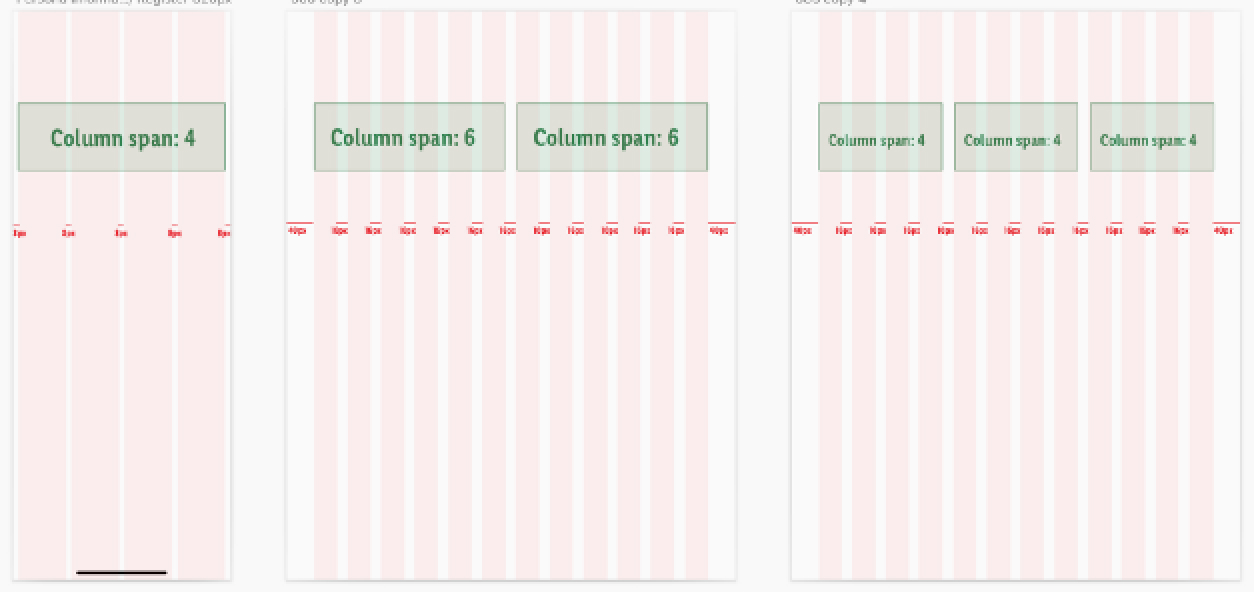 스패닝 열 레이아웃 (Spanning Column layout)