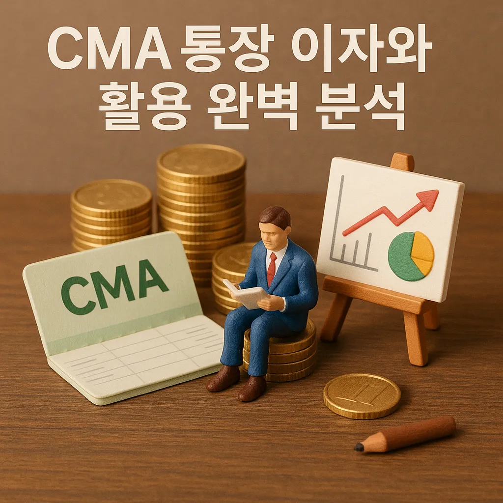 CMA 통장 이자와 활용 완벽 분석