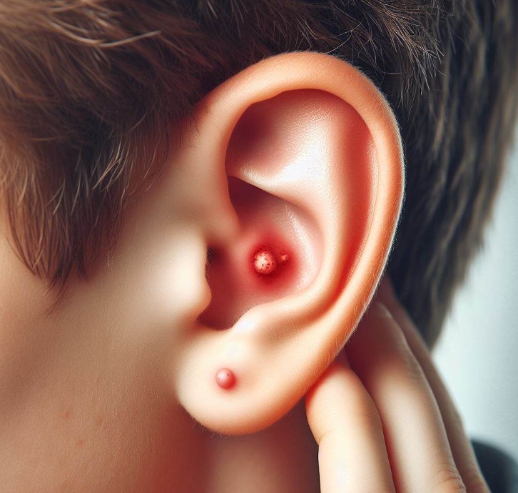  귀 안 여드름의 원인과 해결책: 집에서 따라해보는 효과적인 관리법