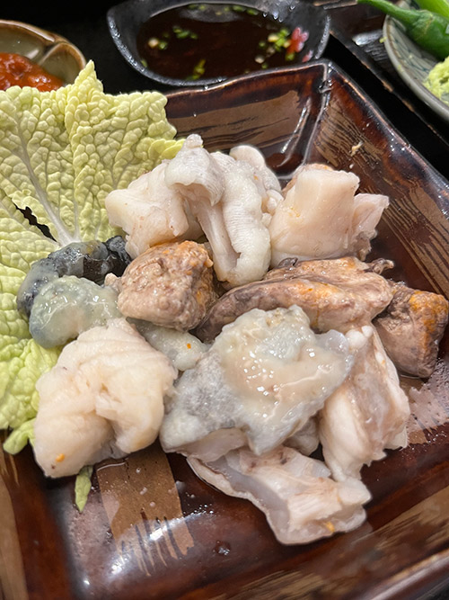 아구 수육