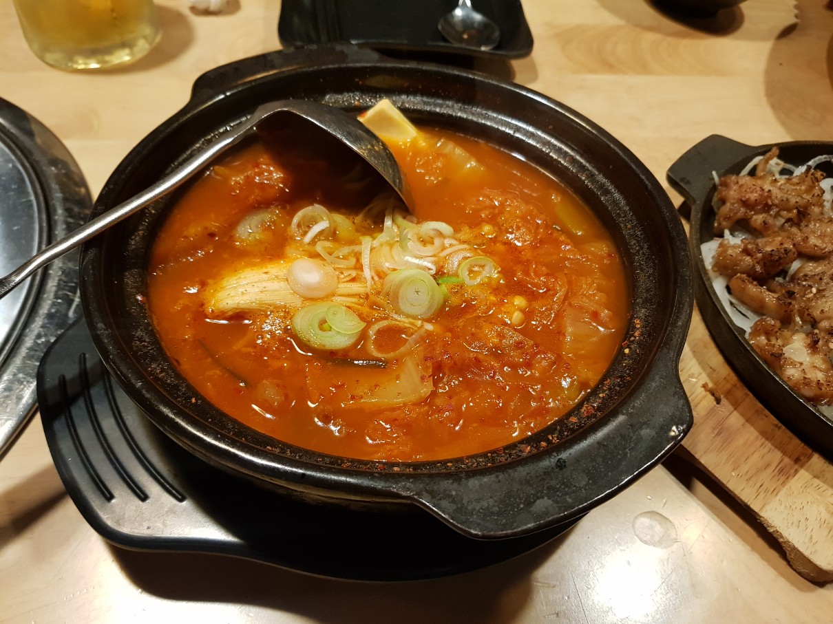 호치민 2군 안푸 갈비찜 맛집 강남콩 THE ZZIM - 김치찌개