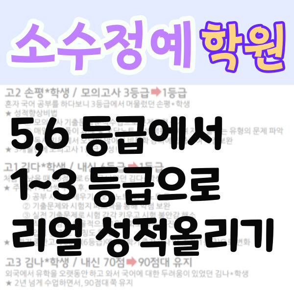  송천동1가 영수학원 국어학원 전라고 솔내고 솔빛중 전주중 용소중 송천초 송북초 용소초