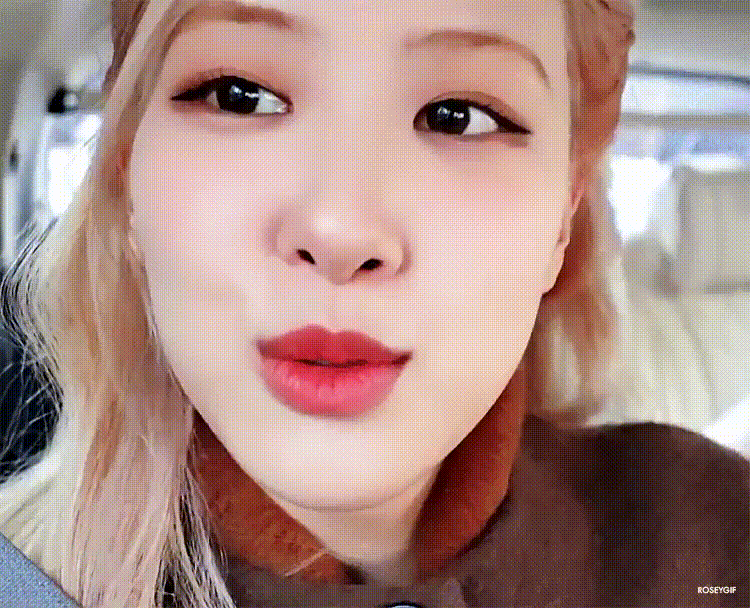  브이로그 올린 블랙핑크 로제 움짤