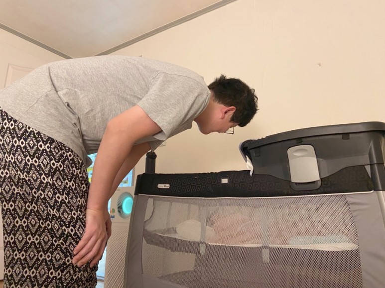 산후조리, 아기사진보정 앱 polarr 제왕절개 출산 5일째 퇴원, 집에서 3