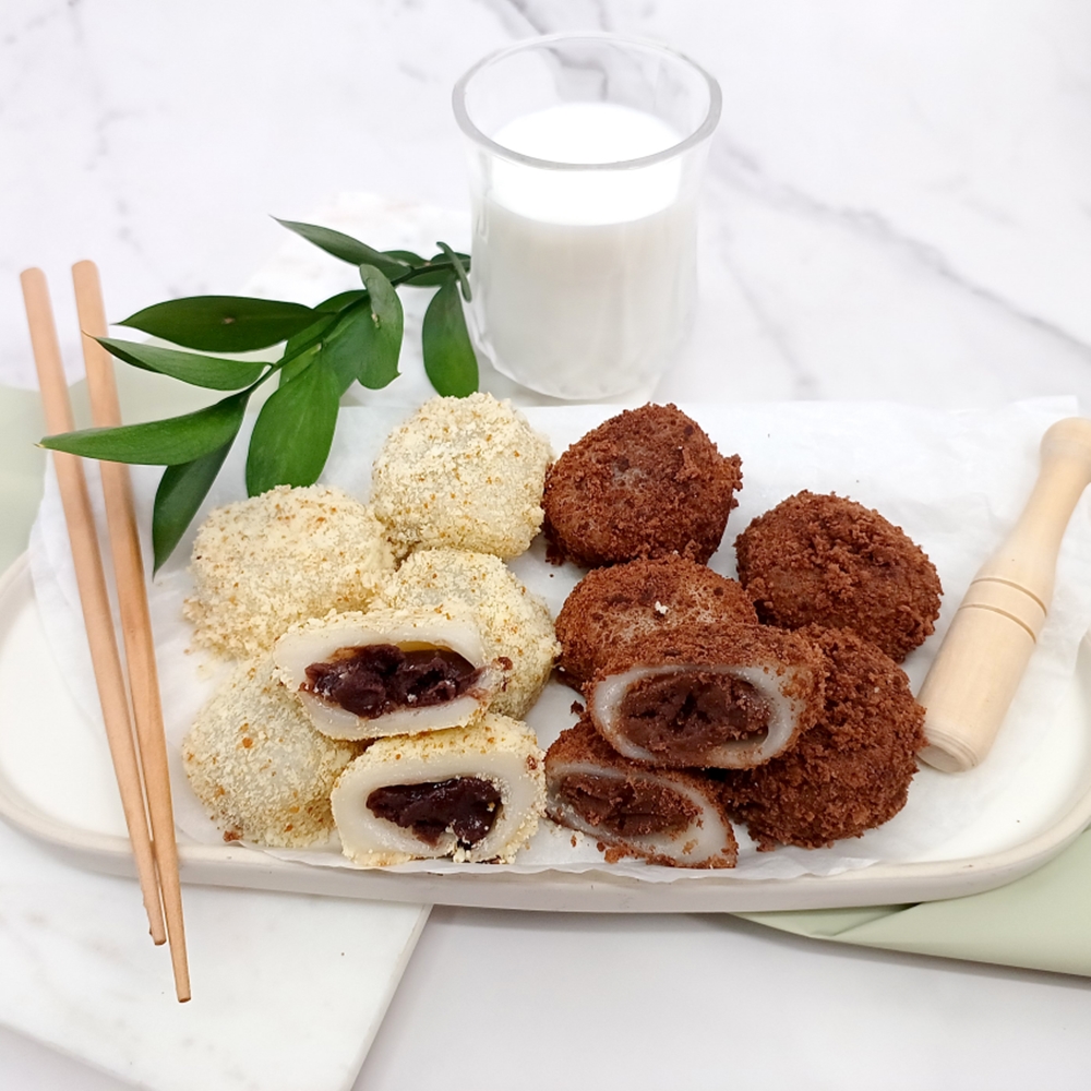  벼리마을 경단 건강한 퓨전 영양 떡 간식 수제 찹쌀떡 카스테라 초코경단