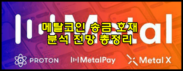  메탈코인(MTL) 분석 호재 정리 워싱턴 송금서비스 시작