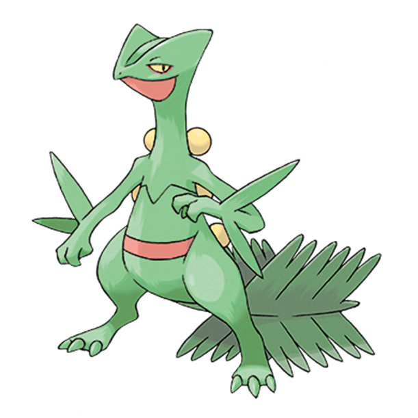  [포켓몬도감]  No. 254 나무킹 Sceptile #254
