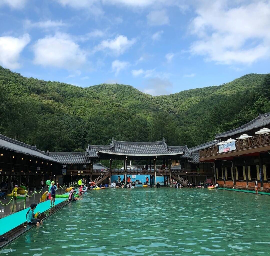 양주 장흥 한옥수영장