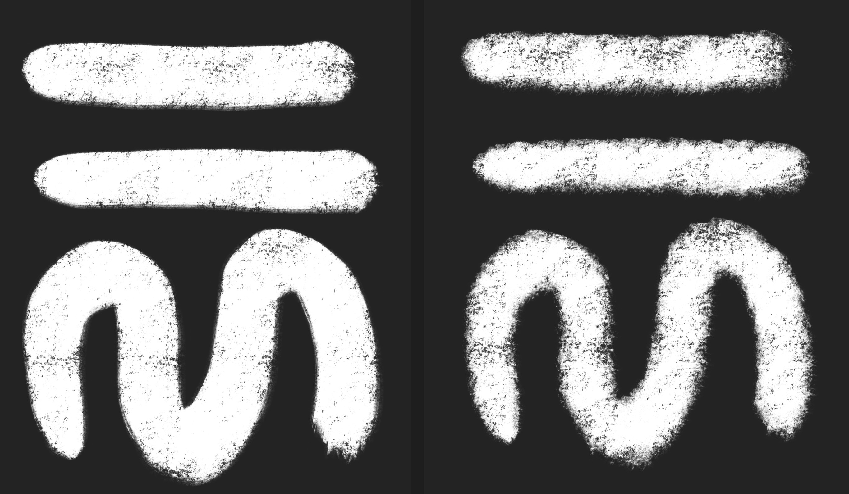 변동성에서 지터 크기 변경 예시