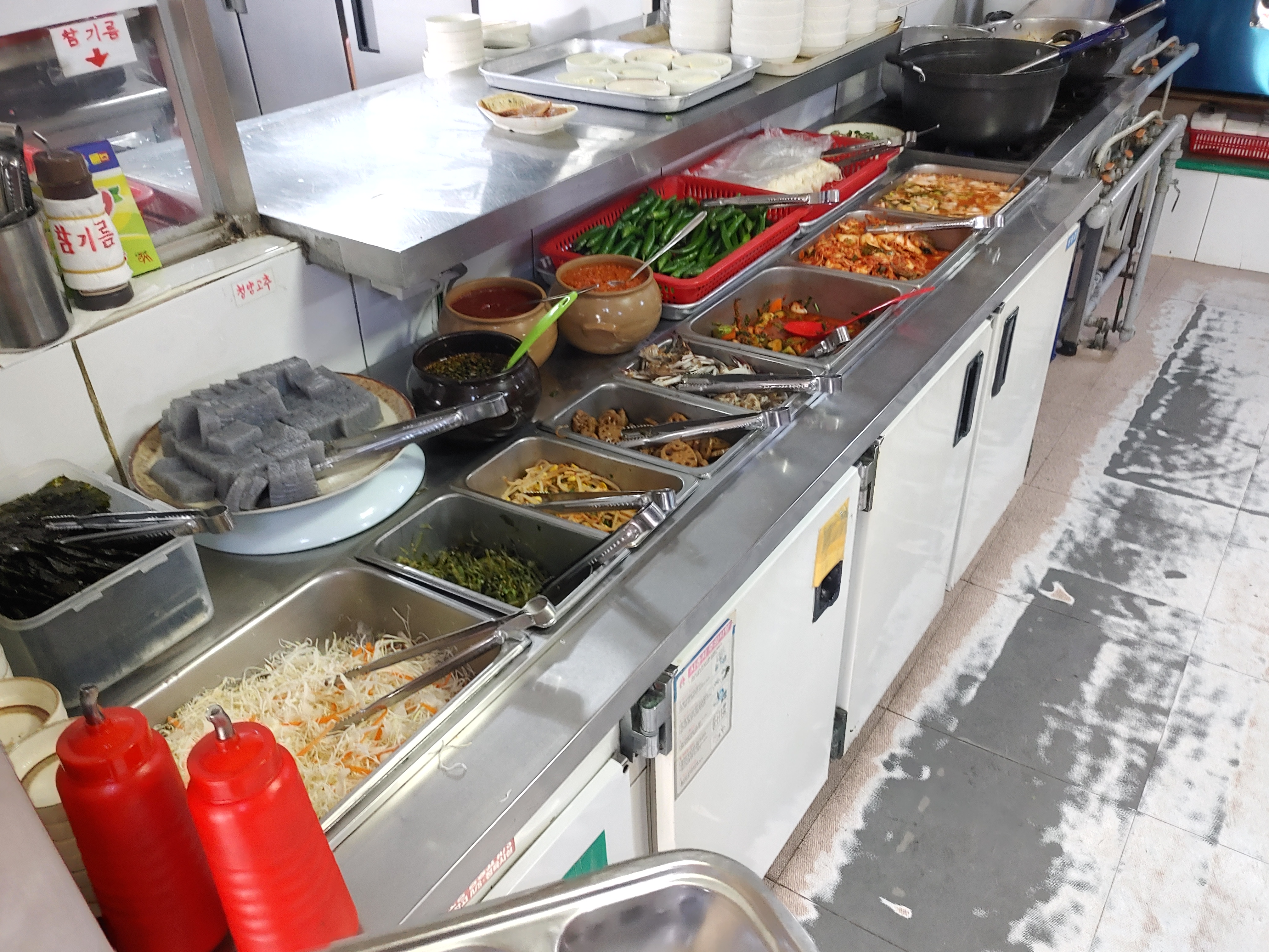  인천중구항동 부안기사식당 백반집 후기