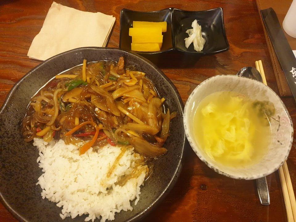 판교-칭따오-잡채밥