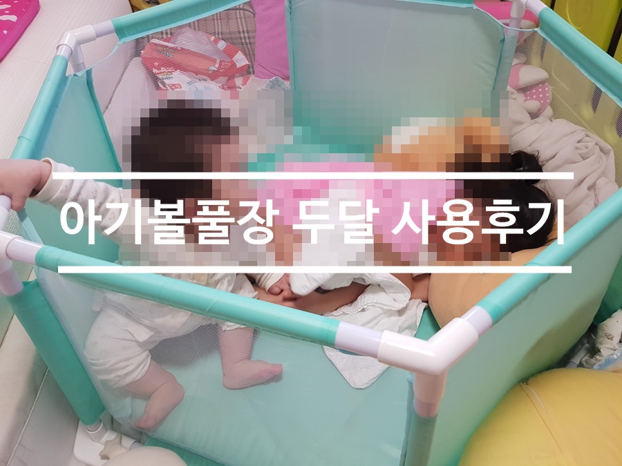  아기볼풀장 두달 사용후기 (가성비 갑인 제품입니다)