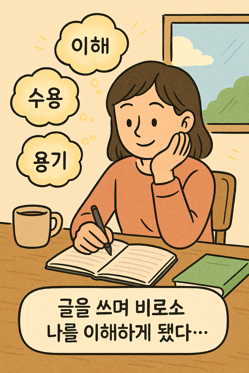 글을 쓰며 비로소 나를 이해하게 됐다